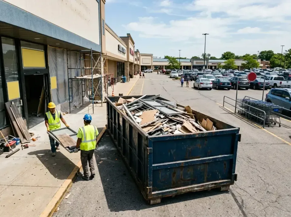 retail-store-renovation-debris-003 — frequently asked questions, Roll-off Dumpster Rentals in Shawneeland, VA